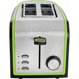 Zanussi ZST-6579-GN 2-Slice Toaster - Grey / Green