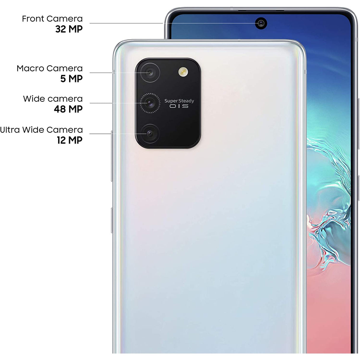 Samsung Galaxy S10 Lite 128GB, Prism White - Brand New