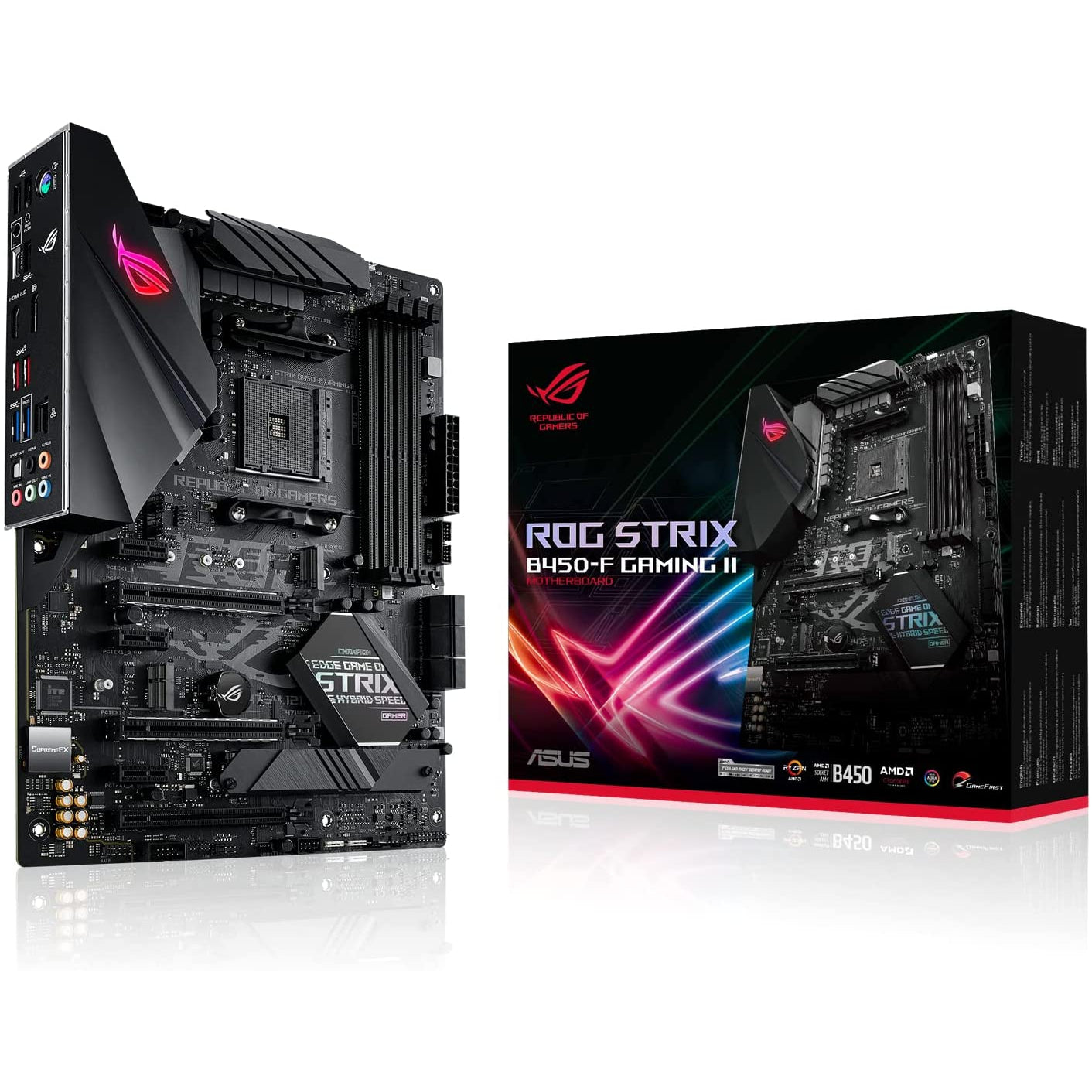 Asus ROG Strix B450-F Gaming II Motherboard 90MB15V0-M0EAV0 - Good