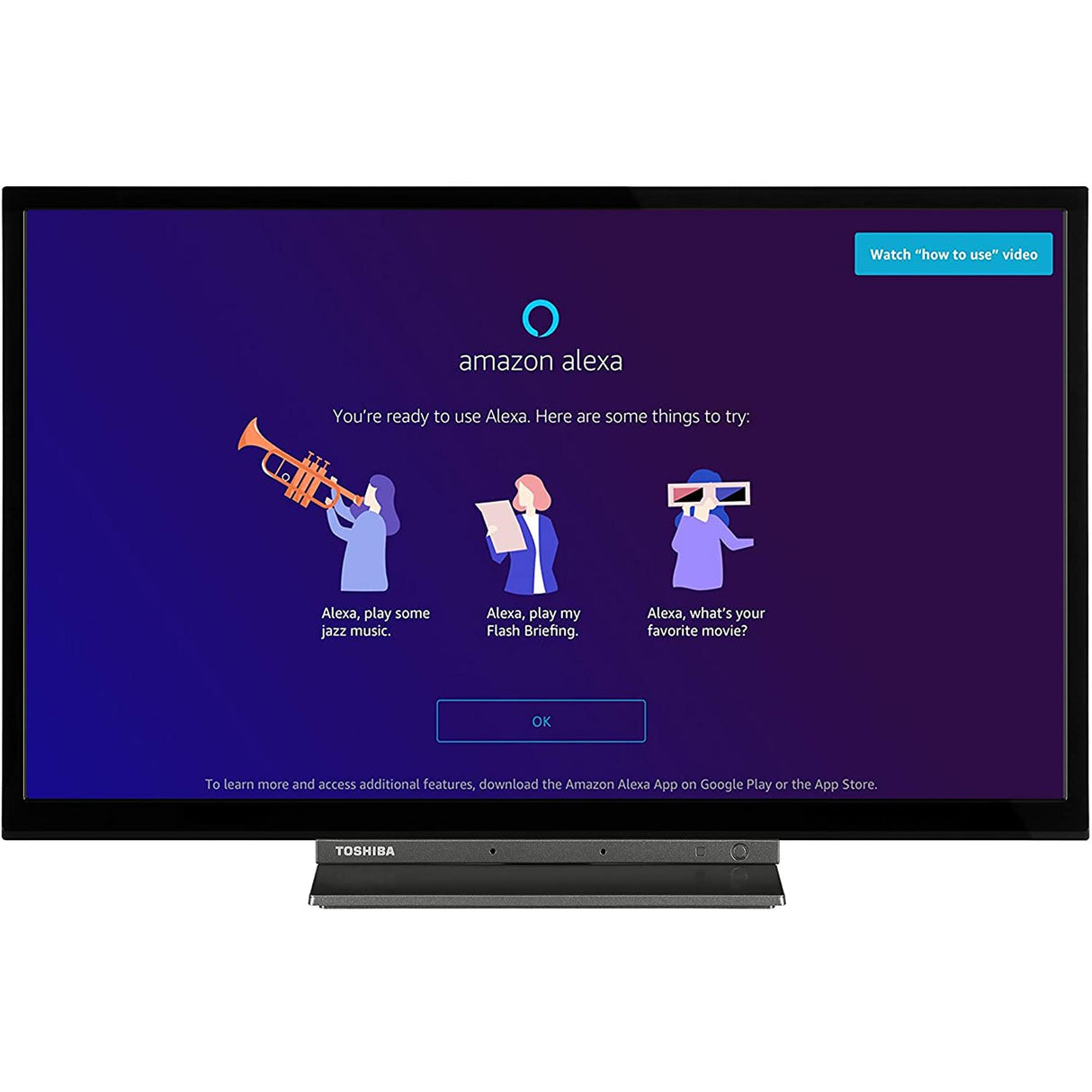 Amazon Echo Dot Connecting Toshiba Smart Tv To Alexa Toshiba