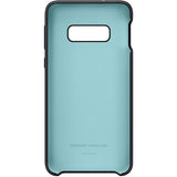 Samsung Galaxy S10e Soft Touch Silicon Cover - White / Black