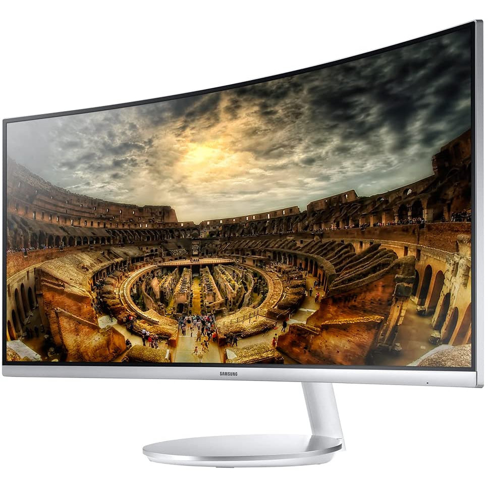 Samsung LC34F791WQUXEN 34" Curved Ultra Wide Monitor - White