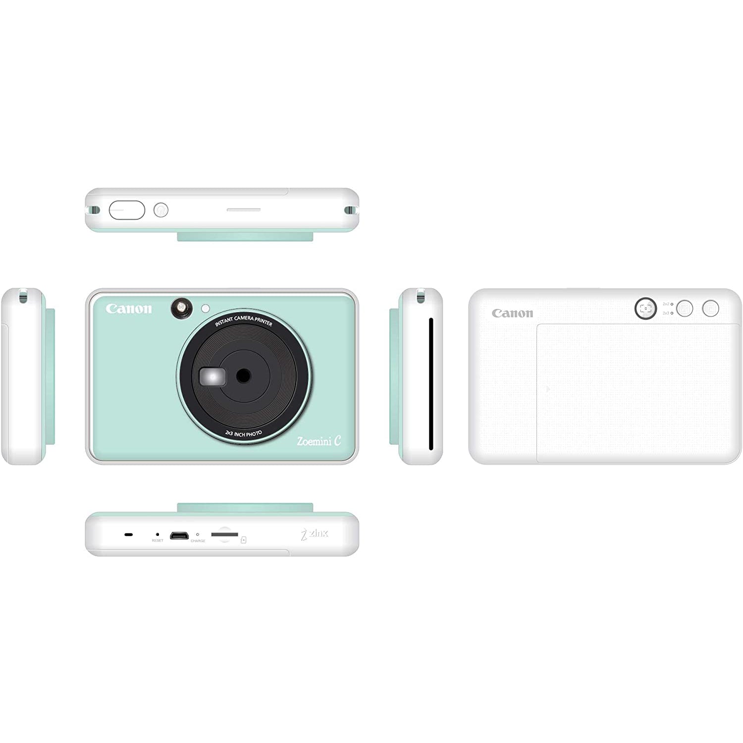 Canon Zoemini C Instant Camera & Mini Photo Printer – A pocket-sized camera printer with selfie mirror