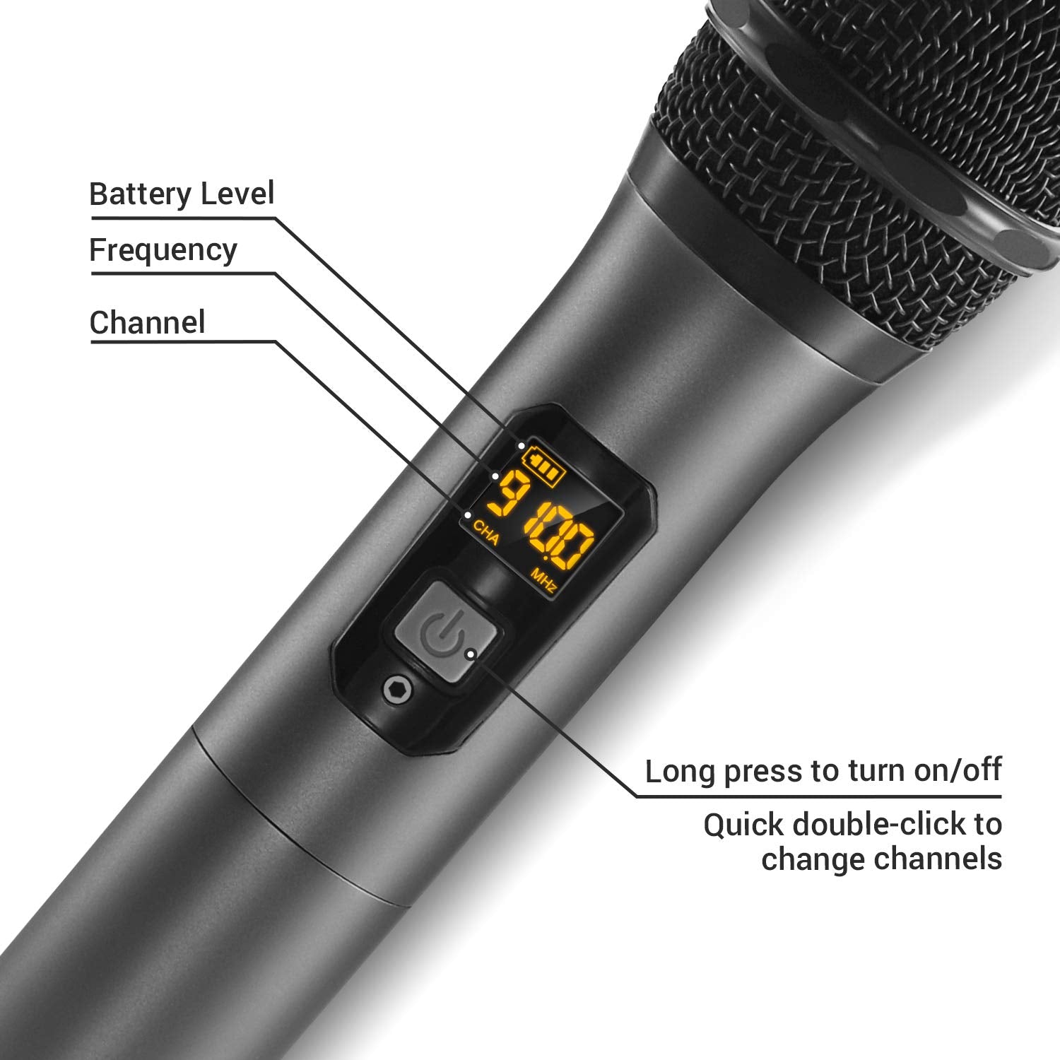 Tonor TW-820 Dual Wireless Microphone