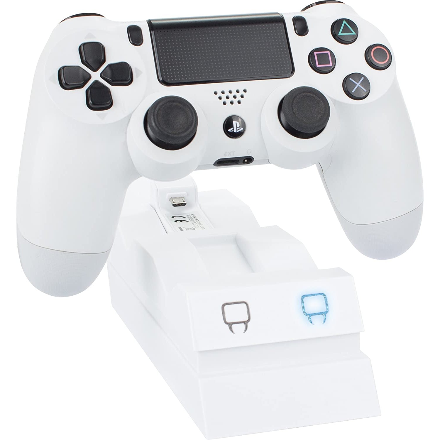 Venom White Twin PS4 Controller Charge Dock