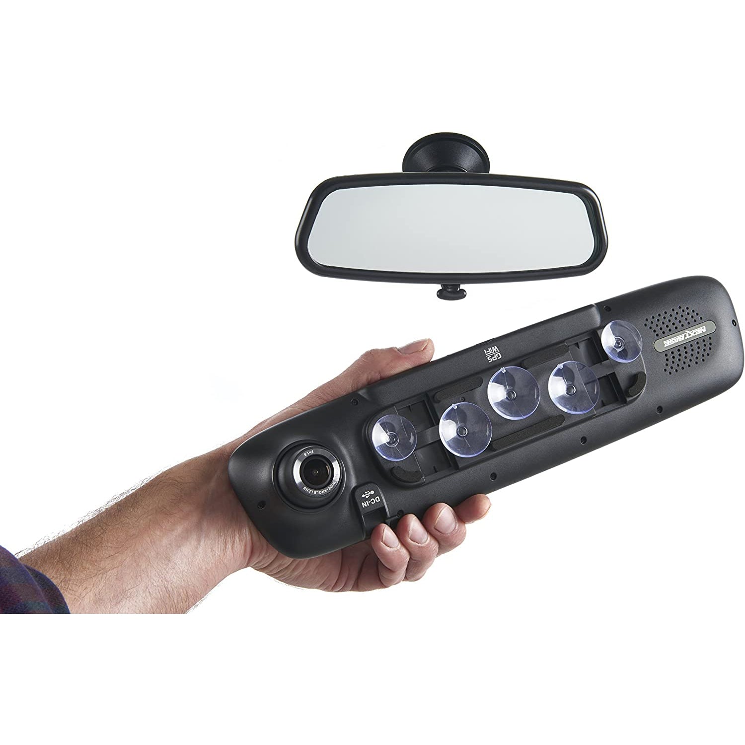 Nextbase Mirror Dash Cam, 1080p HD, with Wi-Fi & GPS