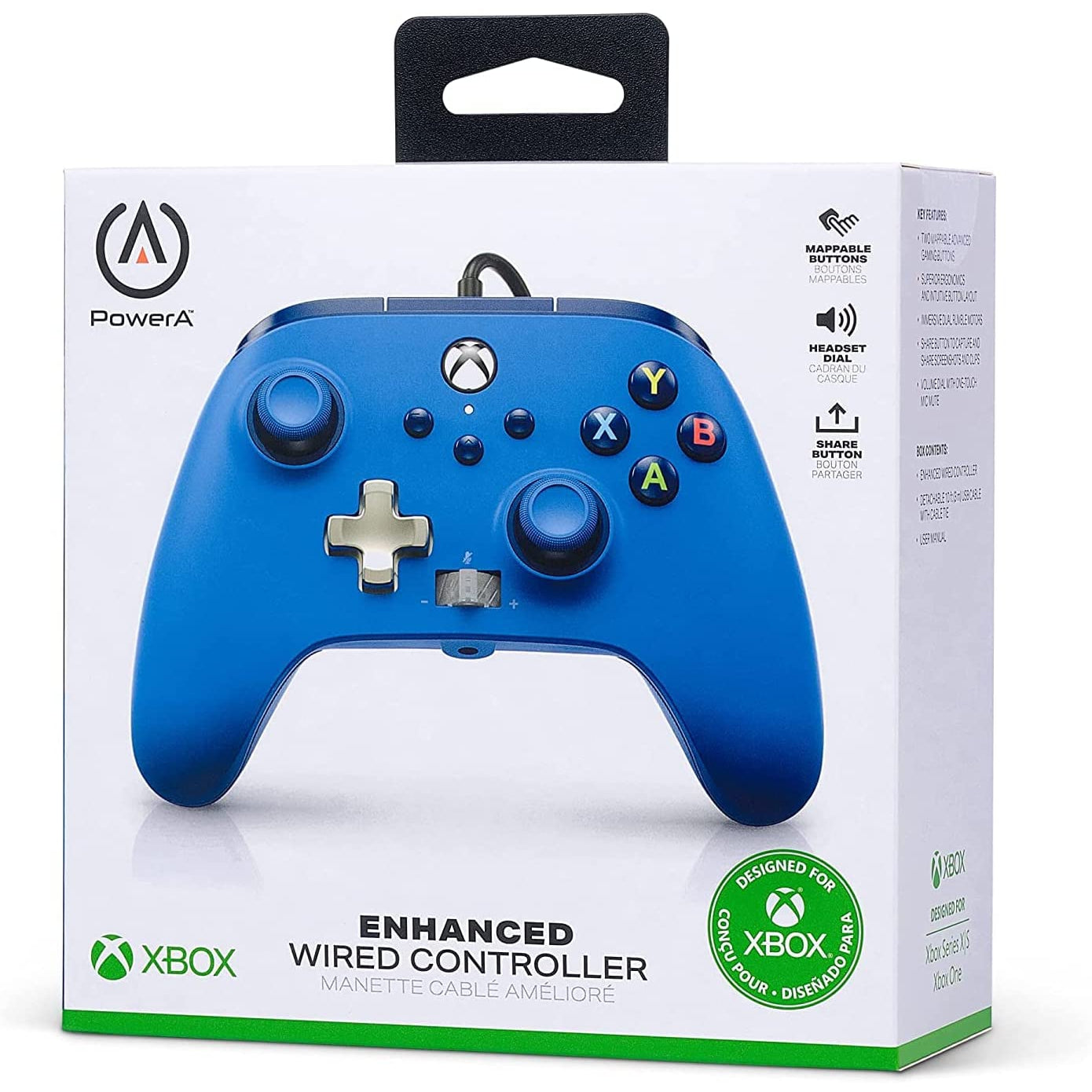 PowerA Enhanced Wired Controller - Blue