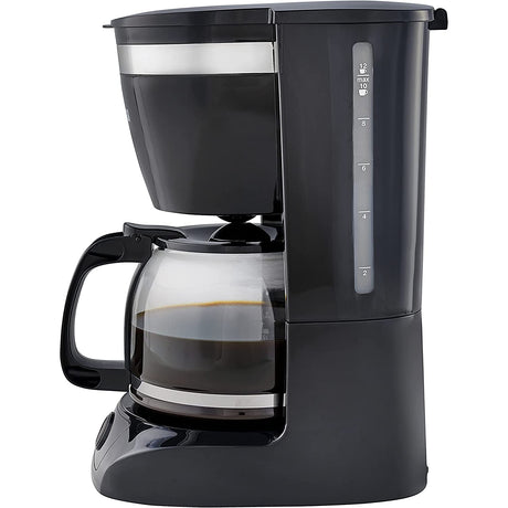 Zanussi ZCM-1859 1.25L Filter Coffee Maker - Black - Refurbished Pristine