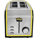 Zanussi ZST-6579-YL 2-Slice Toaster - Grey / Yellow