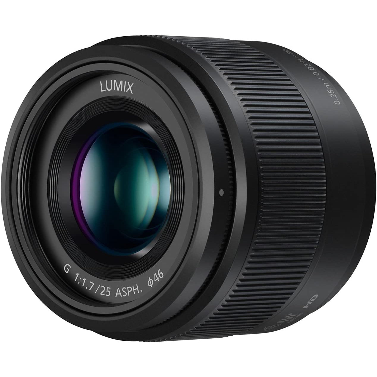 Panasonic Lumix G 25mm f/1.7 Lens, Black