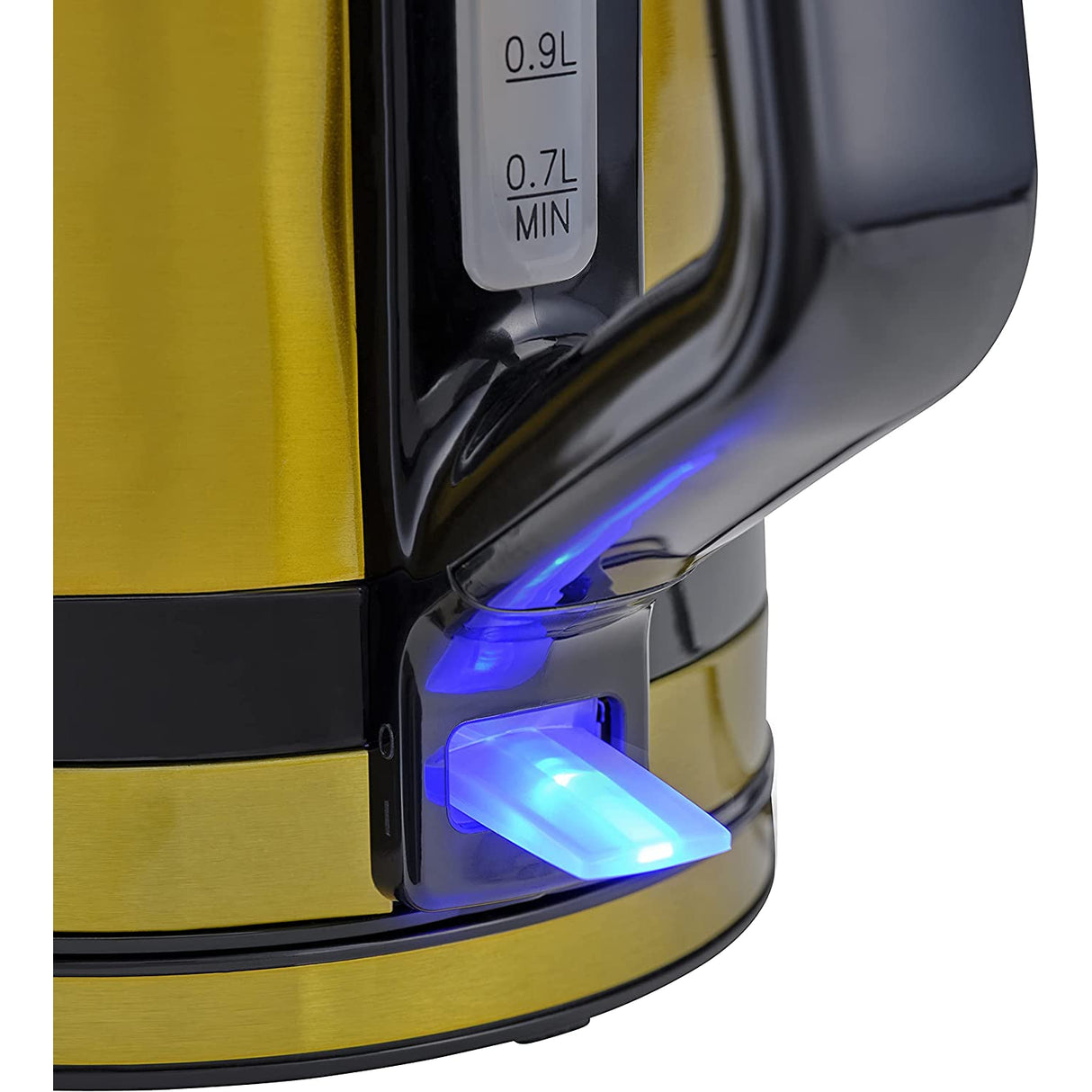 Zanussi ZEK-1240-YL Jug Kettle - Gold & Black