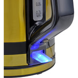 Zanussi ZEK-1240-YL Jug Kettle - Gold & Black