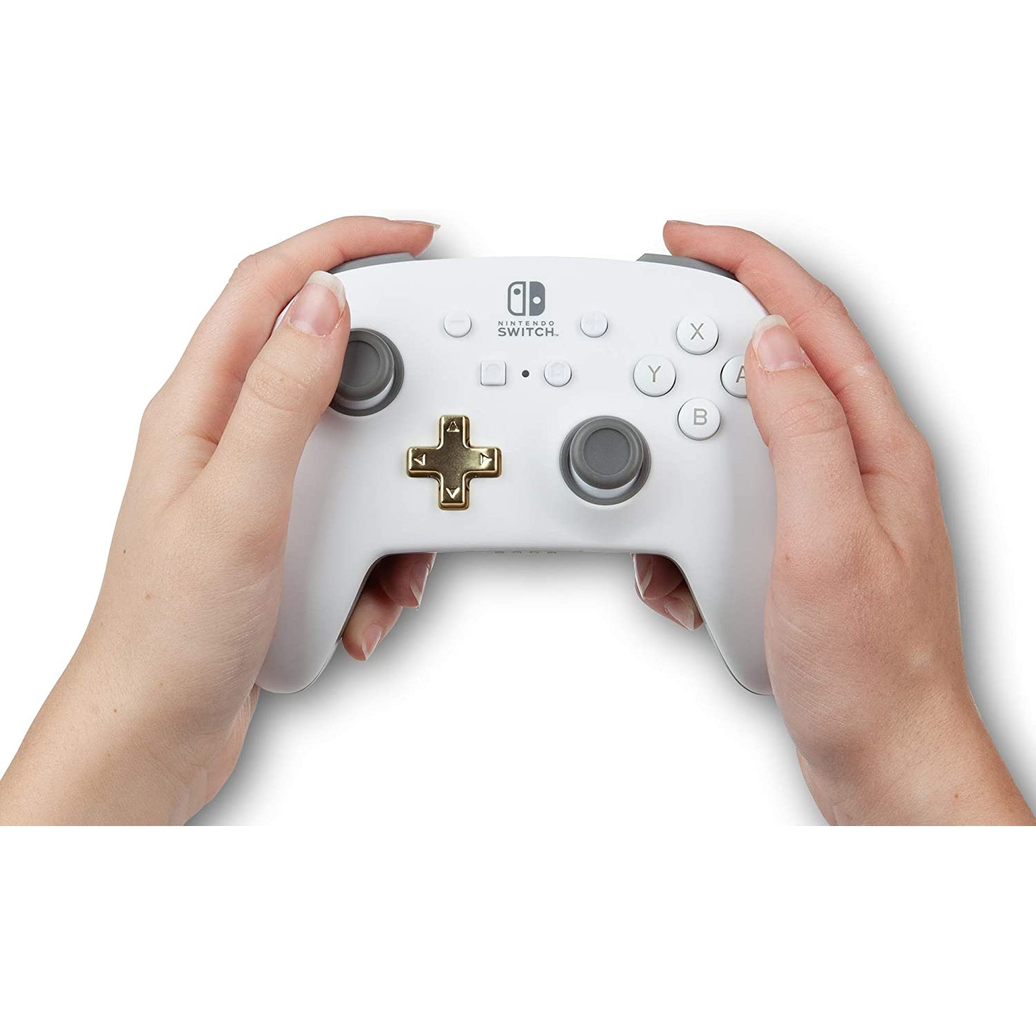 PowerA Enhanced Wireless Controller for Nintendo Switch - White