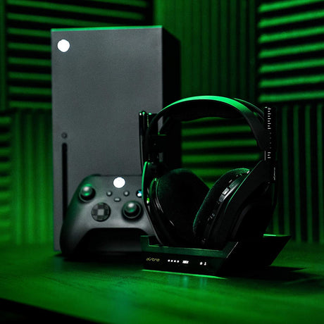 ASTRO Gaming A50 Wireless Gaming Headset + Charging Base Station - Black/Gold