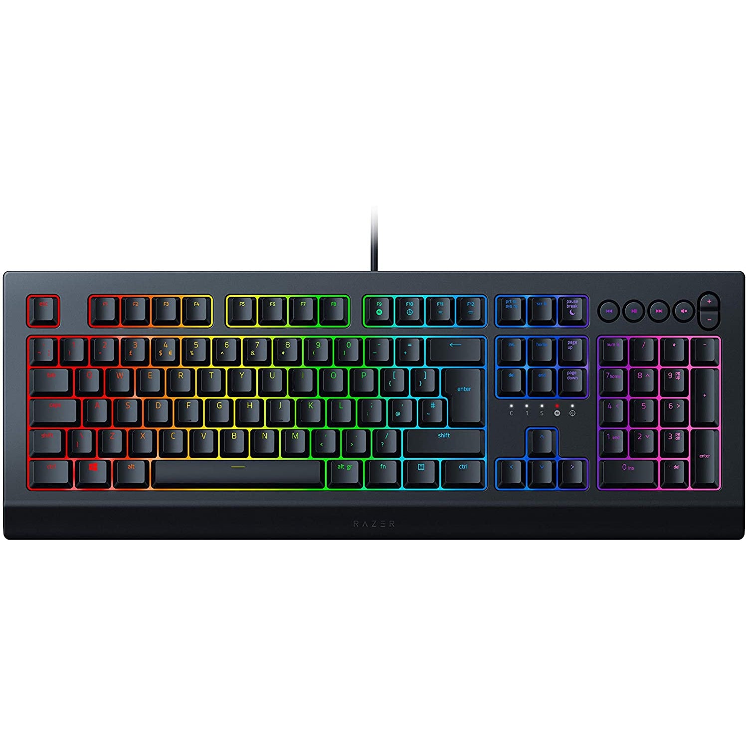 Razer Cynosa V2 - Membrane Gaming Keyboard - Black