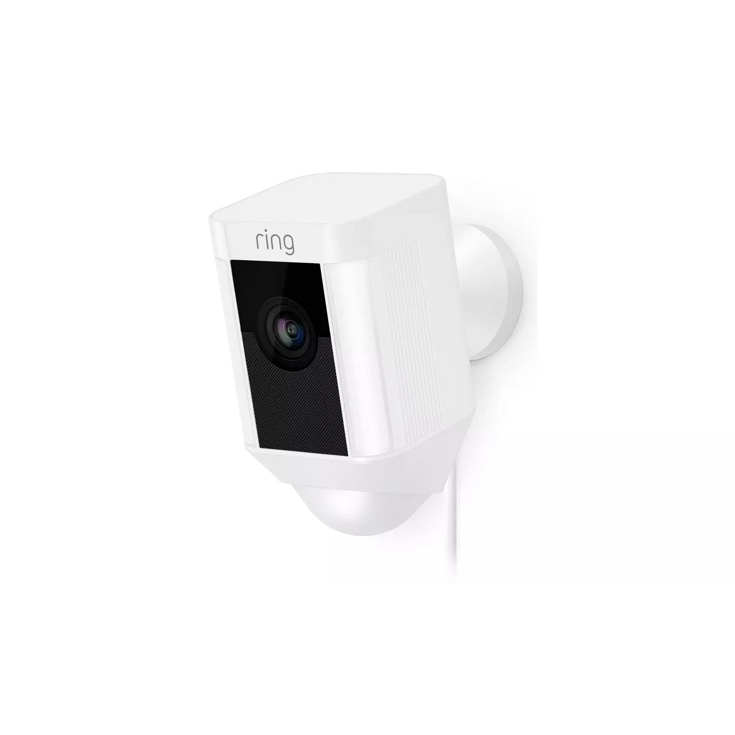 Ring Spotlight Cam Wired Security Camera - White - Refurbished Pristine