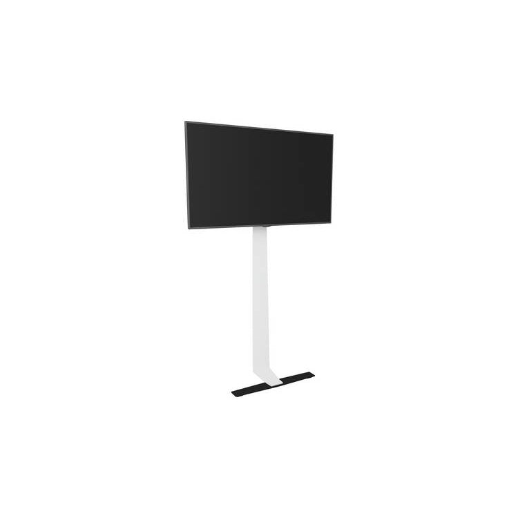 AVF Against the Wall Standing TV Mount, Up To 80" - Black