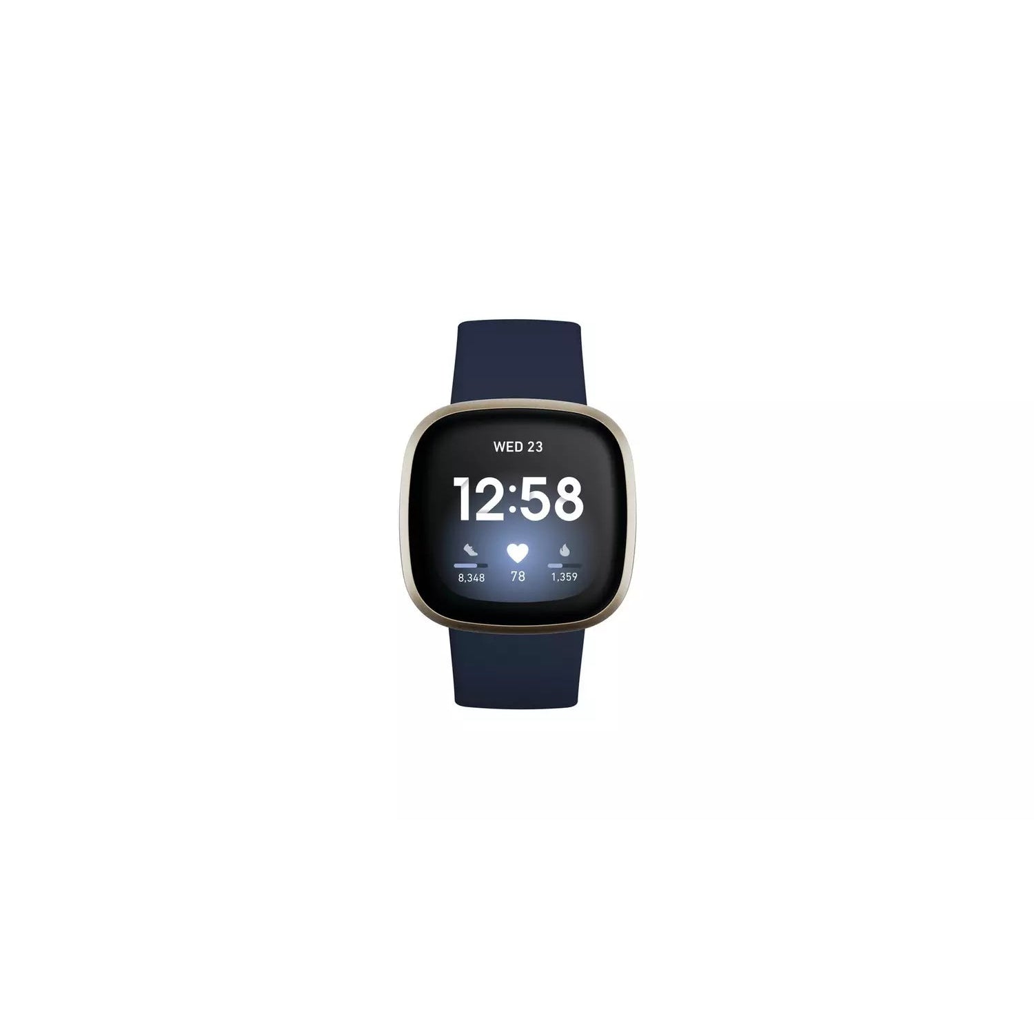 Fitbit Versa 3 Smart Watch - Midnight - NO STRAPS