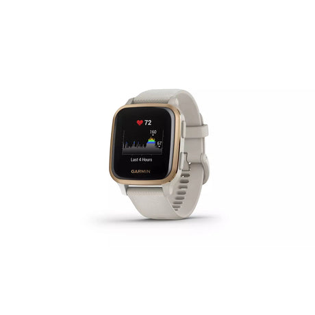 Garmin Venu Sq Music Edition Smart Watch - Sand / Rose Gold - Refurbished Excellent