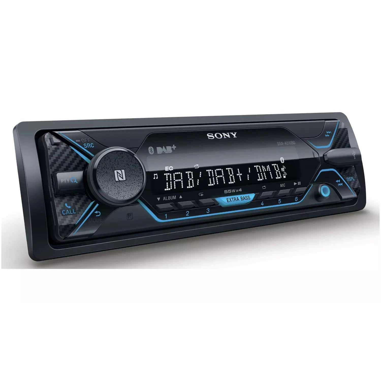 Sony DSX-A510BD Car Stereo - Black