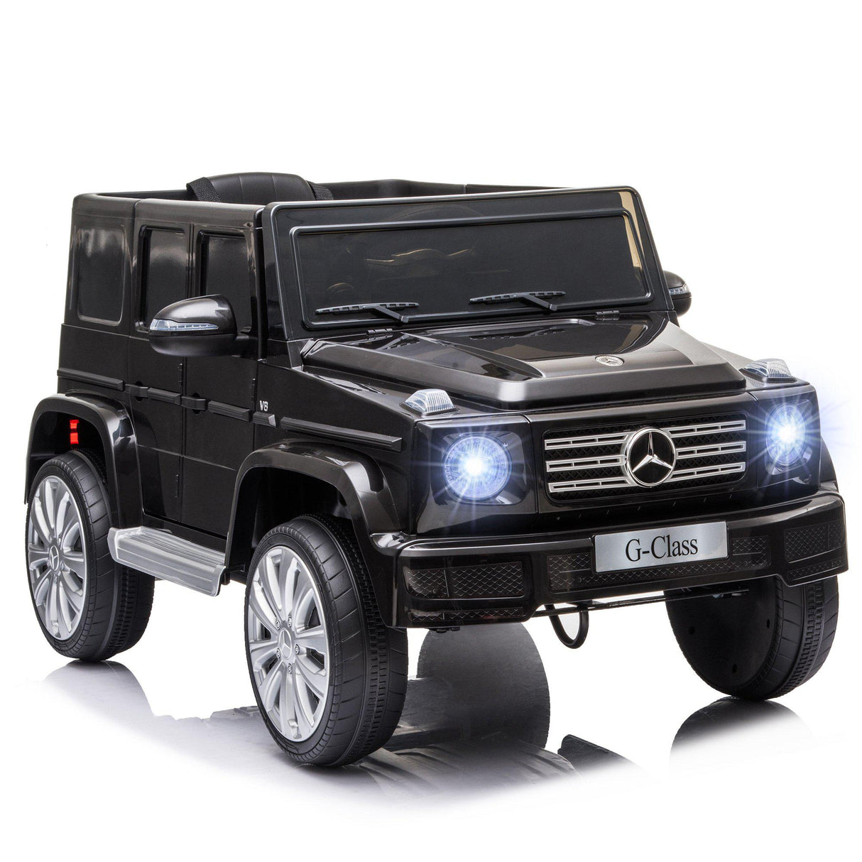HOMCOM Mercedes Benz G500 12V Kids Electric Ride On Car Toy w/ Remote Control