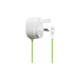 Juice Lightning Mains Wall Charger and Cable - White
