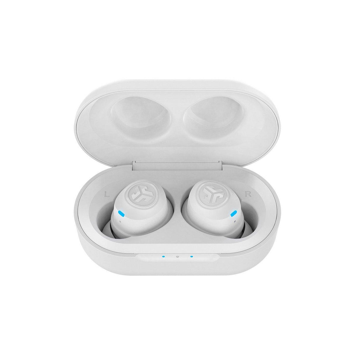 JLab JBuds Air In-Ear True Wireless Earbuds - White - Refurbished Good