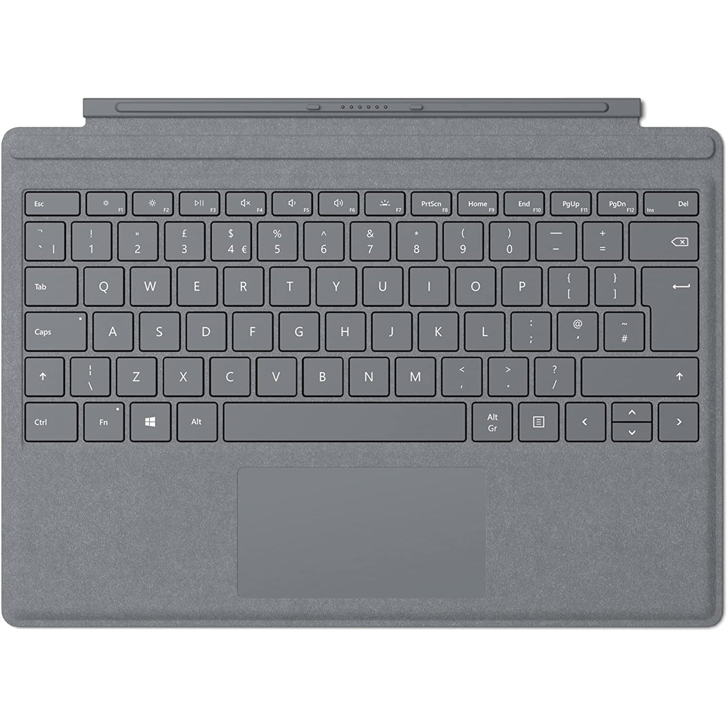 Microsoft Surface Pro M1725 Type Cover - Grey - Pristine