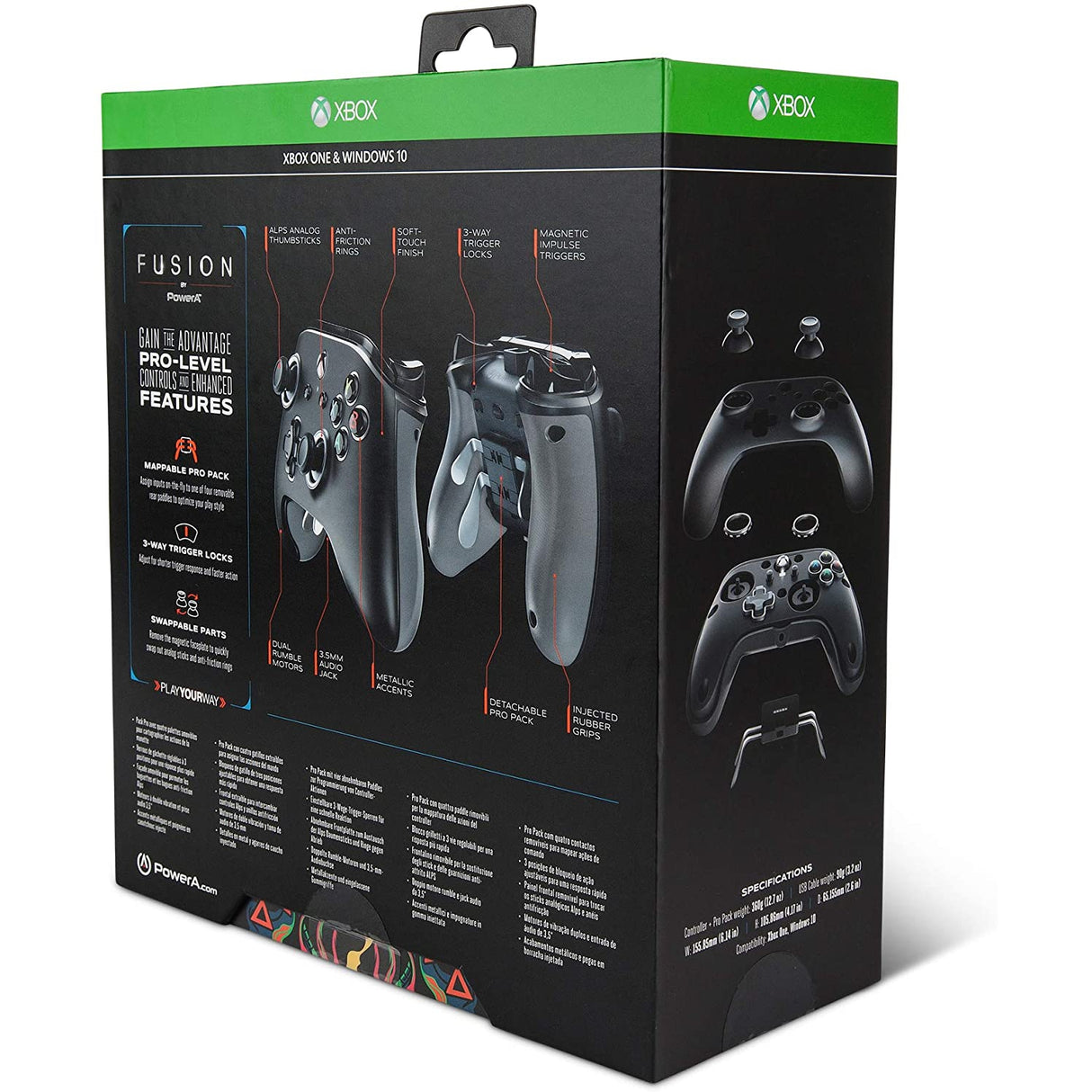 PowerA FUSION Pro Wired Controller for Xbox - Black
