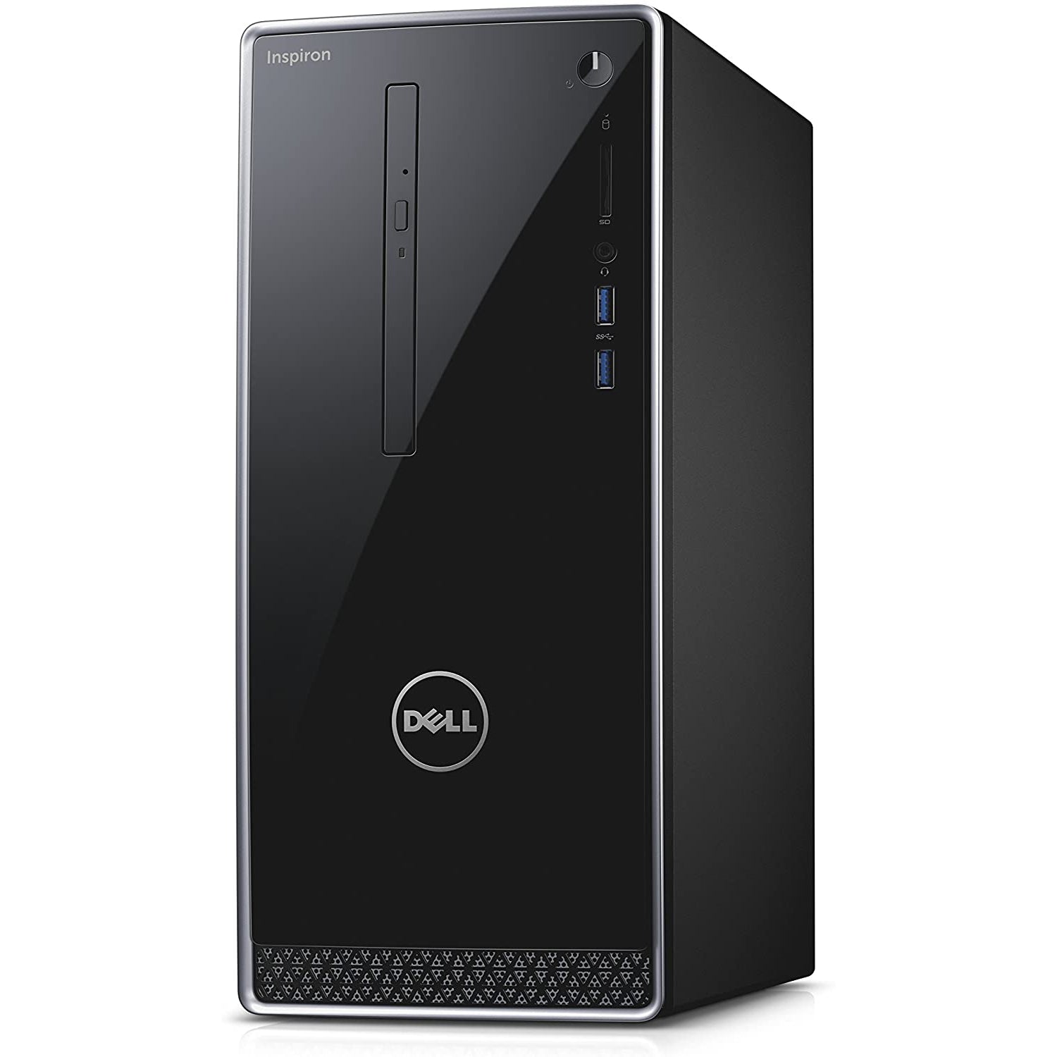 Dell Inspiron 3650 Tower Desktop Computer, Intel Core i3 6100, 8GB Ram, 500GB HDD, Windows 10, Black