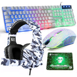 Felicon 4-in-1 Gaming Keyboard, Mouse, Mouse Pad and Headset Set