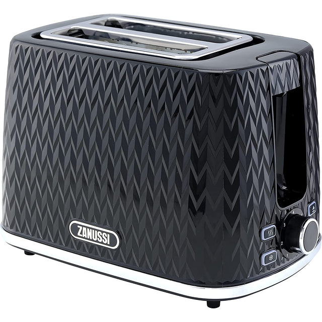 Zanussi ZST-6550-BK 2-Slice Toaster - Black - New