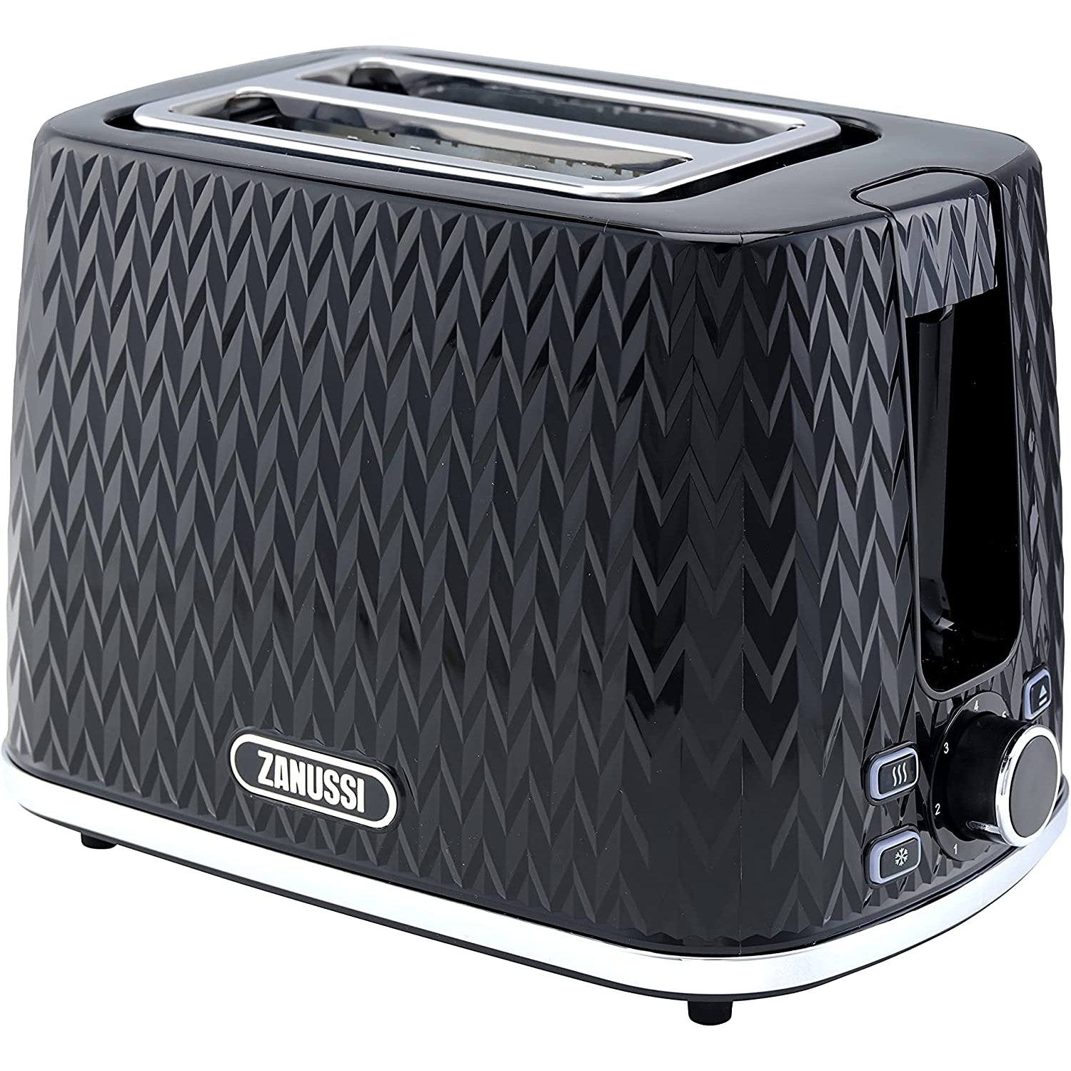 Zanussi ZST-6550-BK 2-Slice Toaster - Black - Refurbished Pristine
