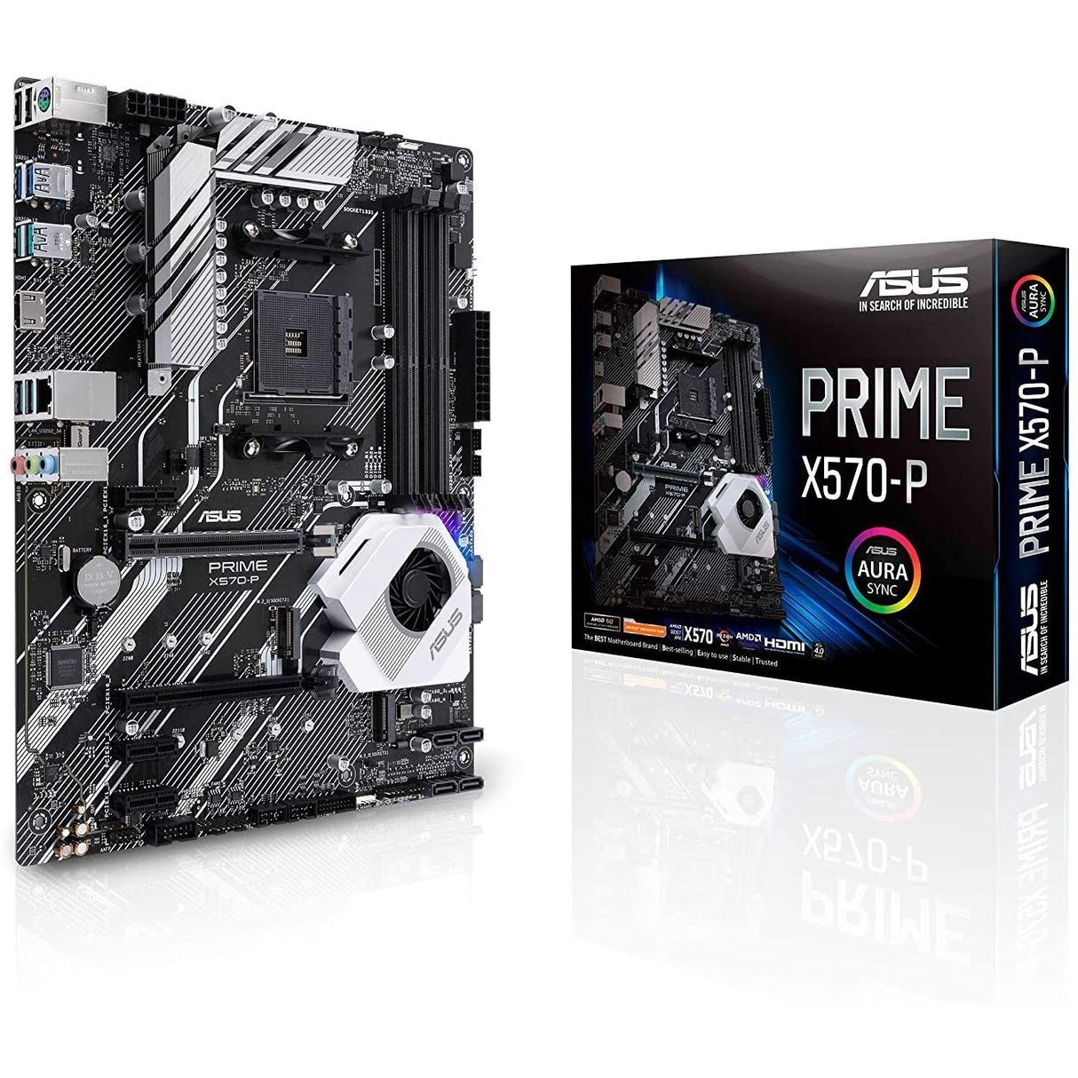 ASUS Prime X570-P ATX Motherboard, AMD Socket AM4