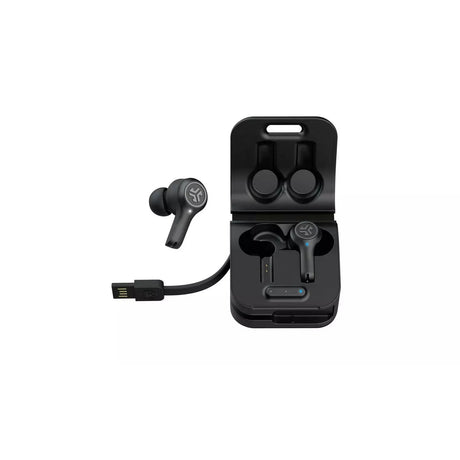 JLab Epic Air ANC In-Ear True Wireless Earbuds - Black - Pristine Condition