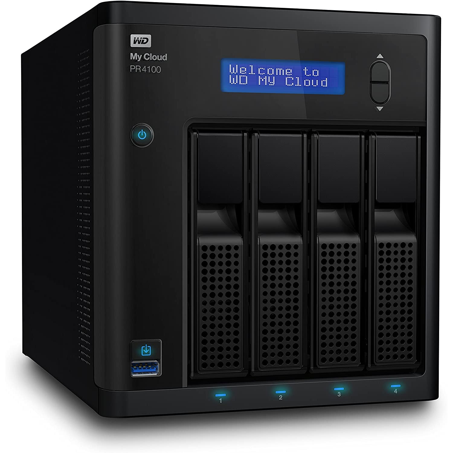 WD 56 TB My Cloud Pro PR4100 Professional Series 4-Bay Network Attached Storage