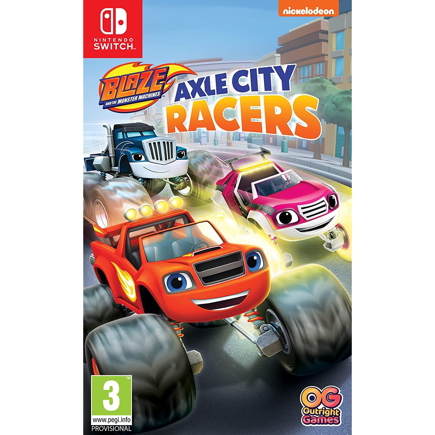 Blaze and The Monster Machines: Axle City Racers (Nintendo Switch)