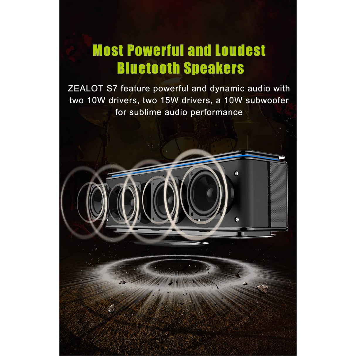 Zealot S7 Wireless Bluetooth Speaker