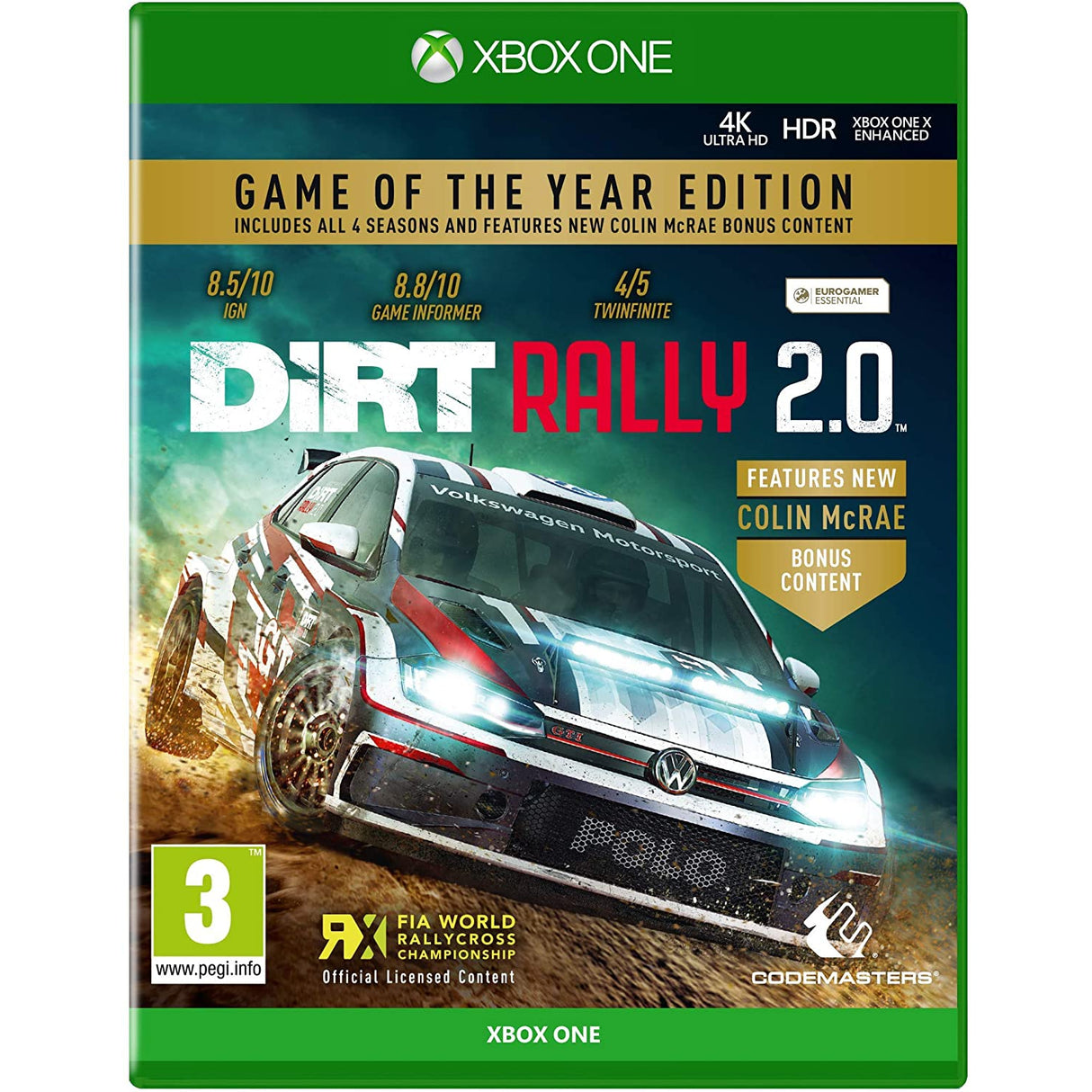 DiRT Rally 2.0 Game Of The Year Edition (Xbox One)