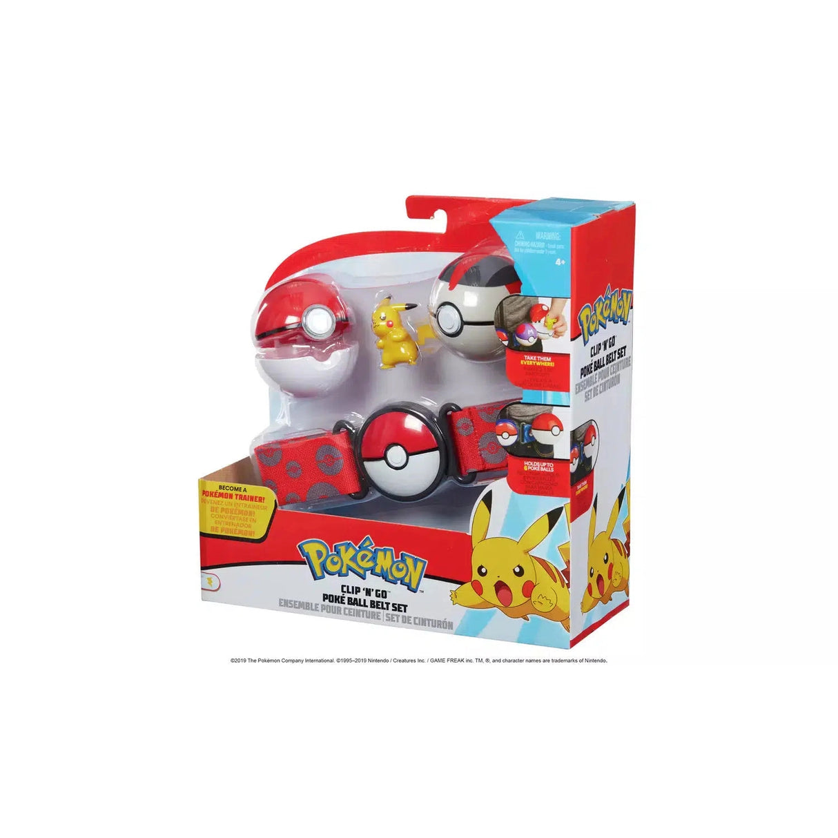 Pokémon Clip 'N' Go Belt Bonus Set With Extra Poke Ball - Refurbished Pristine