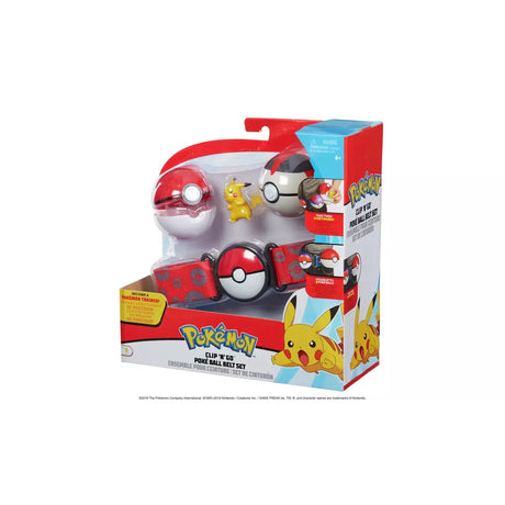 Pokémon Clip 'N' Go Belt Bonus Set With Extra Poke Ball - Refurbished Pristine
