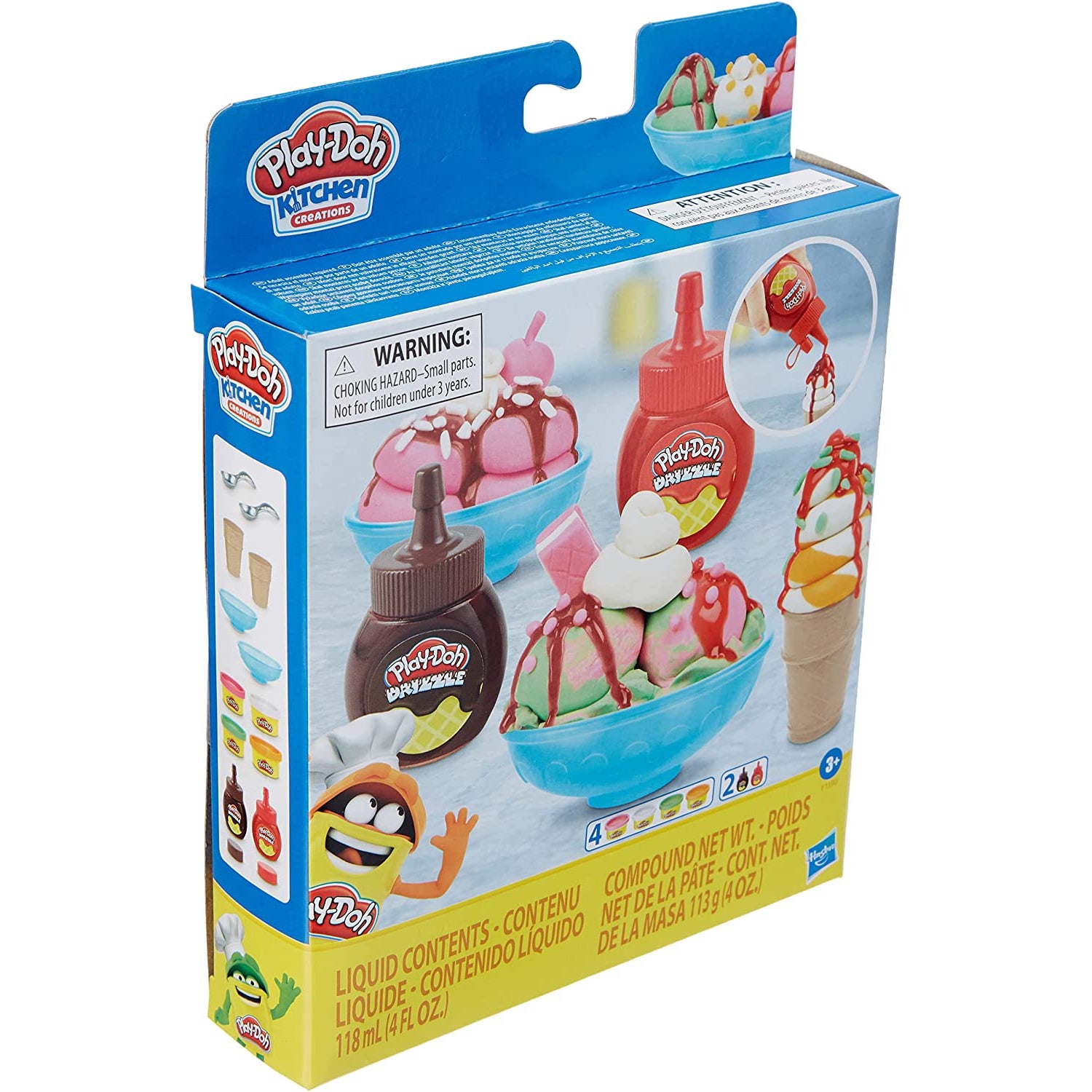 Play-Doh Kitchen Creations Double Drizzle Ice Cream - New