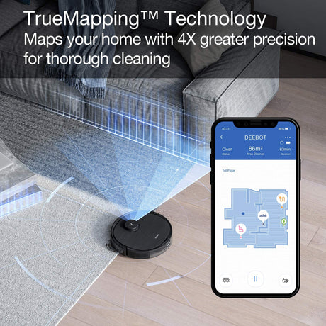 Ecovacs DEEBOT OZMO T8 AIVI Robot Vacuum Cleaner