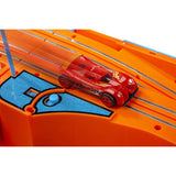Hot Wheels Deluxe Track Pack – Slot Track Carrying Case – Includes Two 1:64 Cars with 9.1 Feet of Track