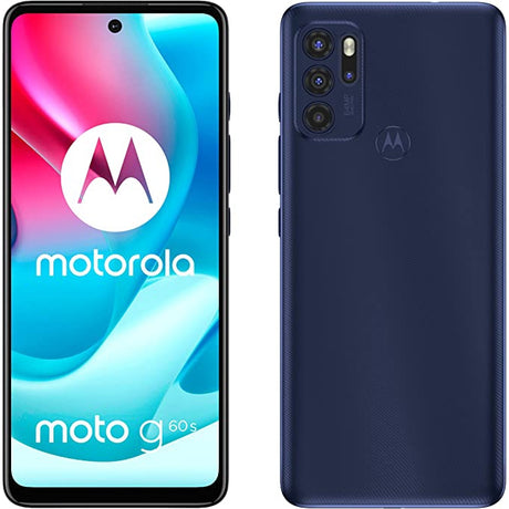 Motorola Moto G60S 128GB Unlocked Smartphone - Blue - Refurbished Excellent