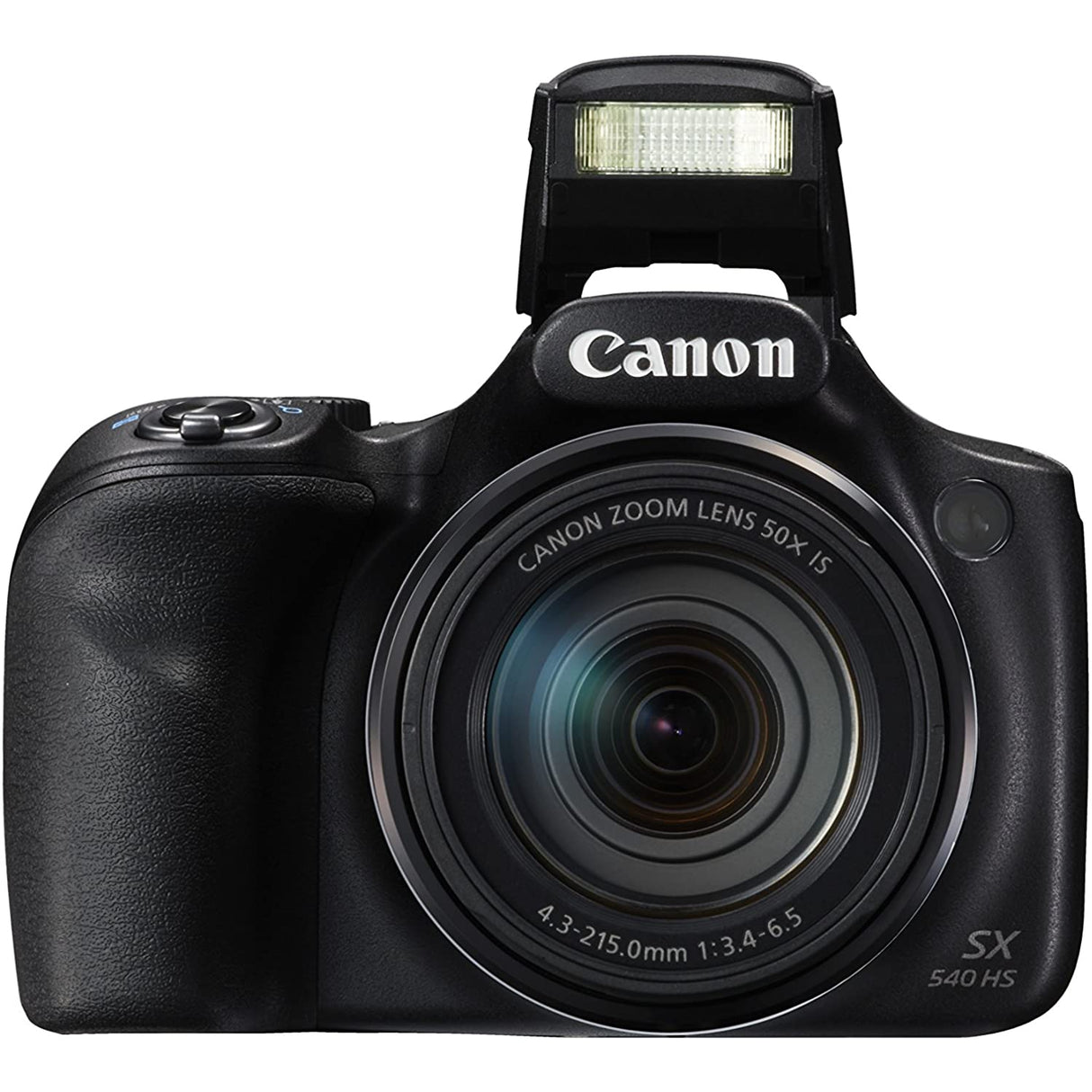 Canon PowerShot SX540 HS Bridge Camera, HD 1080p, Wi-Fi, NFC, 20.3MP, 50x, Black - Refurbished Good