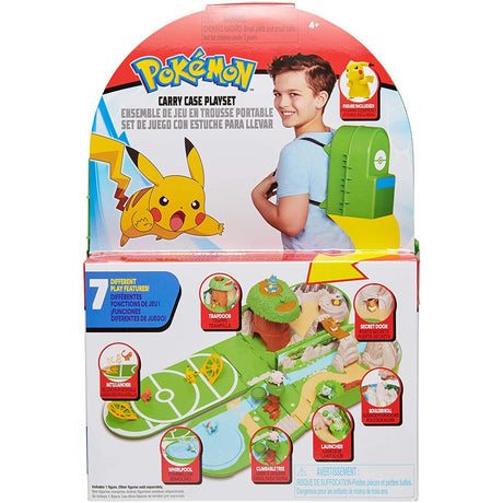Pokemon 674 PKW0029 Carrycase Playset - Green