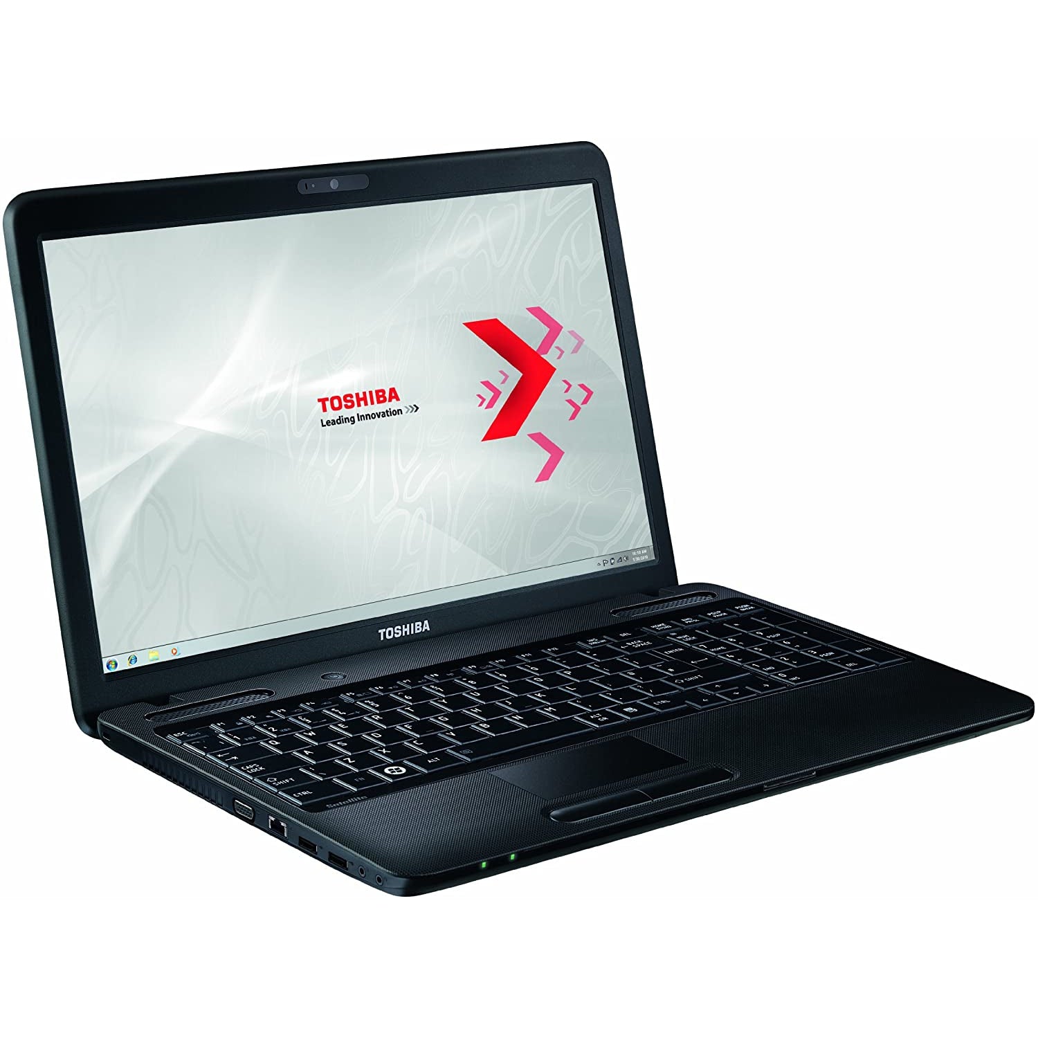 Toshiba Satellite C660-2KO 15.6 inch Laptop (Intel Core i3-2350M, 2.30GHz, RAM 4GB, HDD 500GB, Windows 7 Home) Black