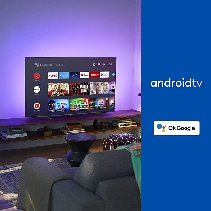 Philips 43PUS7906 LED 43" Smart Ambilight 4K Ultra HD Android TV - Refurbished Excellent