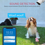 YI Outdoor Camera 1080p, Security Camera IP65 Waterproof, IP Camera With Wifi - White